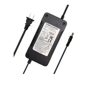 Cargador rápido de batería de 54.5 V y 3 A para baterías de litio de 48 V. miniatura 4